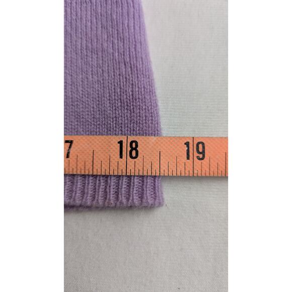 Vtge peck & peck cashmere sweaterSz SRare dusrt lilac color Shown on sz6  EUC - Picture 5 of 9